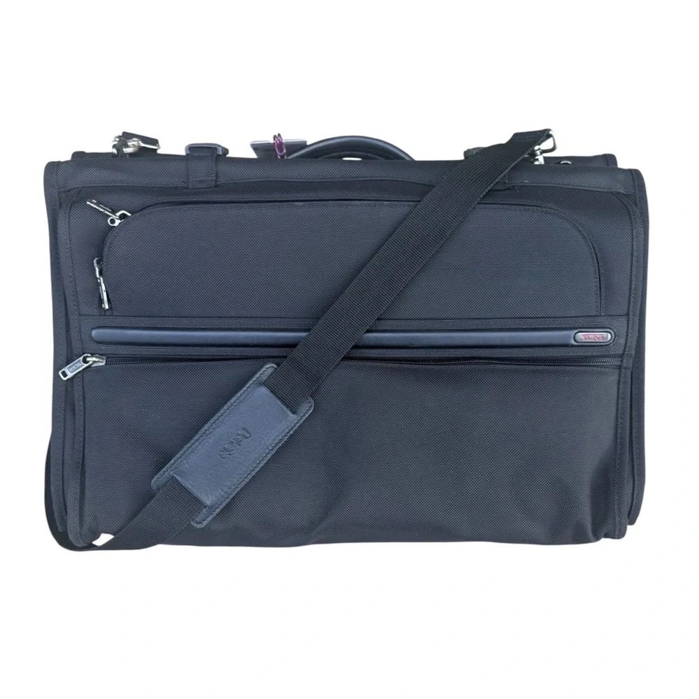 Tumi Tri-Fold Carry-On Garment Travel Bag in black